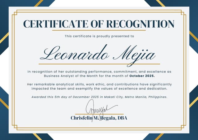 IT Operational Excellence Quarter 4 2025